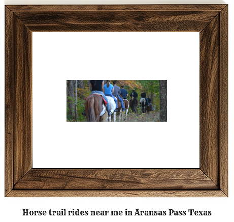 horse trail rides near me in Aransas Pass, Texas